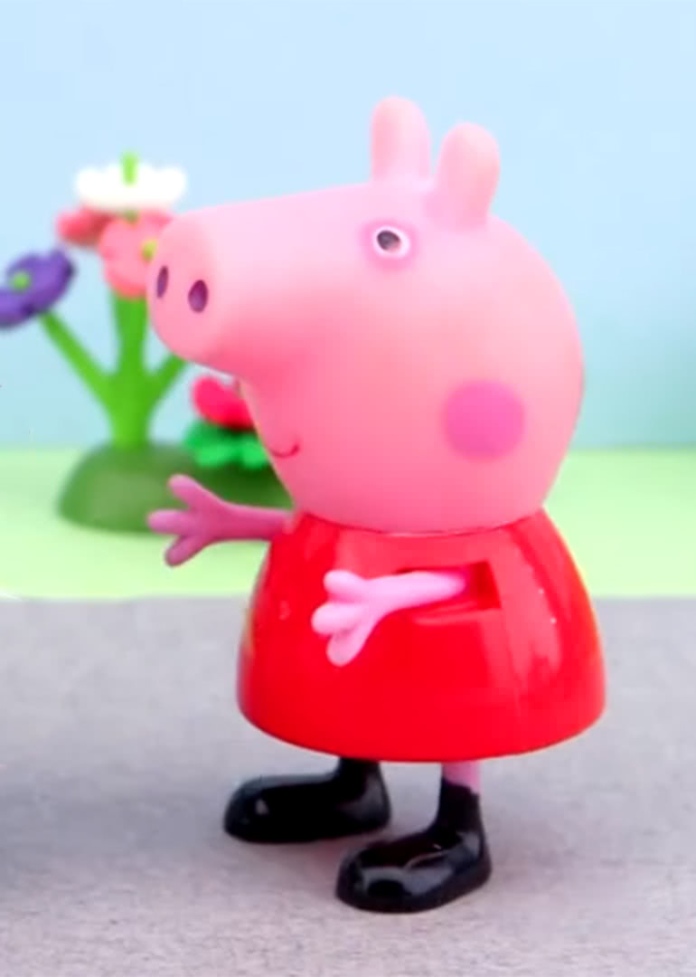 粉红猪小妹的玩具故事图片