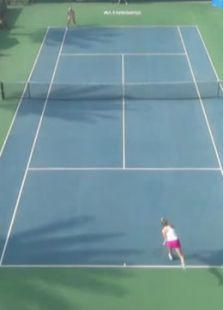 【全场】谢淑薇VS巴瑟尔 ITF2016迪拜SF图片